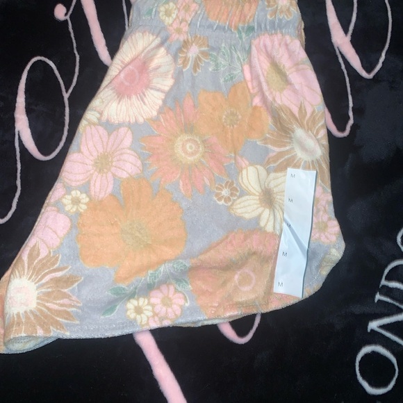 wild fable Pants - NWT Wild Fable terry cloth floral shorts with pockets